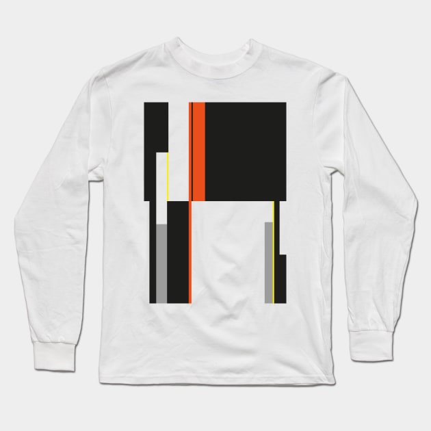Abstract#50 Long Sleeve T-Shirt by process22